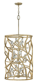 Eve LED Chandelier in Champagne Gold (138|FR46808CPG)