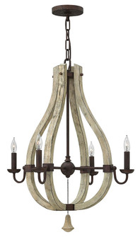 Middlefield LED Chandelier in Iron Rust (138|FR40574IRR)