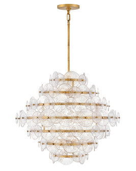 Rene LED Pendant in Distressed Brass (138|FR30128DA)