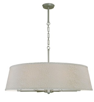 Cosmopolitan Eight Light Chandelier in Satin Pewter (8|5548 SP)