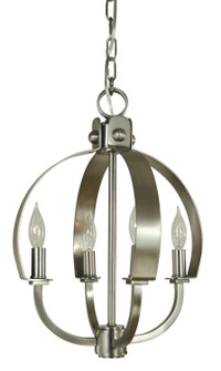 Luna Four Light Chandelier in Antique Brass (8|4724 AB)