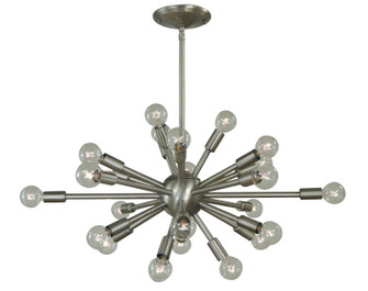 Simone 24 Light Chandelier in Polished Nickel (8|4397 PN)