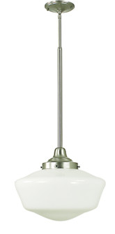 Taylor One Light Pendant in Brushed Nickel (8|2559 BN)