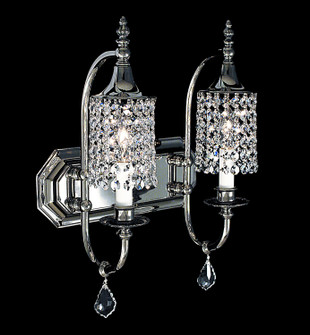 Princessa Two Light Wall Sconce in Polished Silver (8|2042 PS)