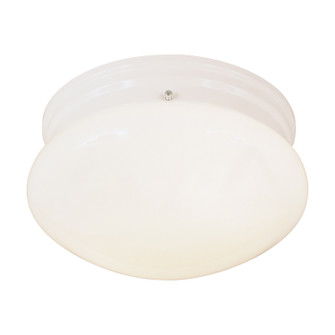 Flush Mount White Two Light Mushroom Ceiling in White (112|6003-3)