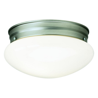 Two Light Mushroom Ceiling in Brushed Nickel (112|6003-02-55)