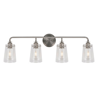 Ronna Four Light Bath Bar in Brushed Nickel (112|5118-04-55)