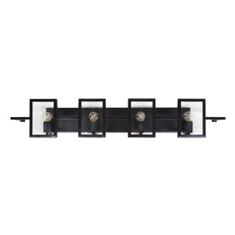 Four Light Bath Bar in Black (112|5114-04-04)