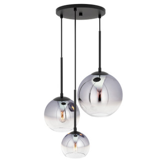 Callisto Three Light Pendant in Black (112|2759-03-04)