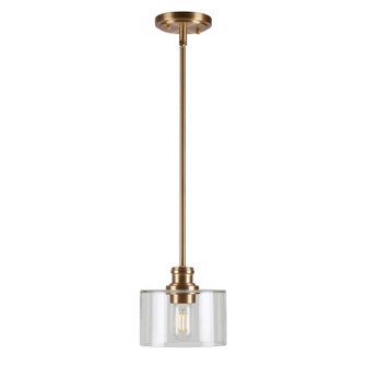 Zane One Light Mini Pendant in Soft Gold (112|2748-01-12)