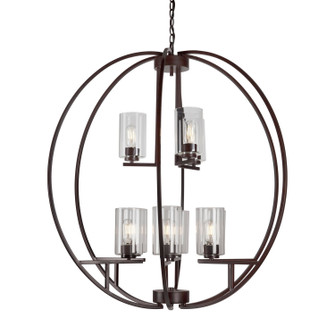 Orbit Nine Light Chandelier in Antique Bronze (112|2720-09-32)