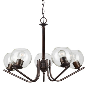 Five Light Chandelier in Antique Bronze (112|2707-05-32)