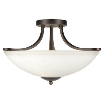 Three Light Semi Flush Mount in Antique Bronze (112|2697-03-32)