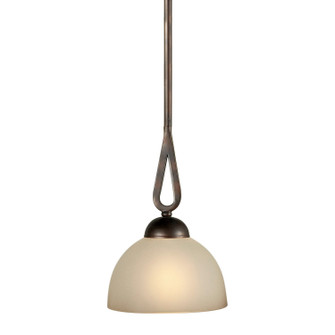 Family Number 455 One Light Mini Pendant in Antique Bronze (112|2474-01-32)