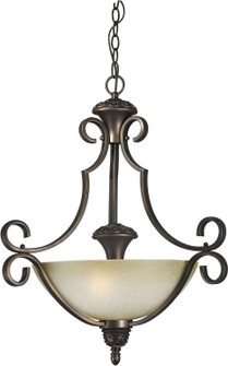 Family Number 442 Three Light Bowl Pendant in Antique Bronze (112|2465-03-32)