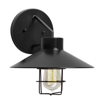 One Light Outdoor Wall Light in Black (112|1808-01-04)