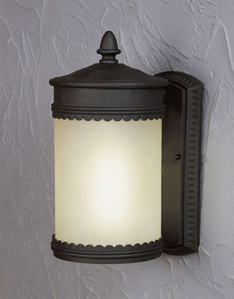 Black D One Light Outdoor Lantern in Black (112|17018-01-04)