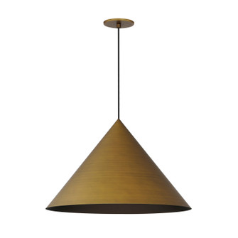 Pitch LED Pendant in Antique Brass (86|E34502-AB)