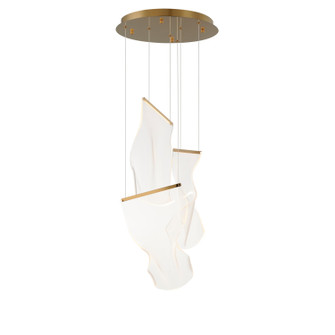 Rinkle LED Pendant in French Gold (86|E24874-133FG)