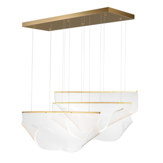 Rinkle LED Pendant in French Gold (86|E24873-133FG)
