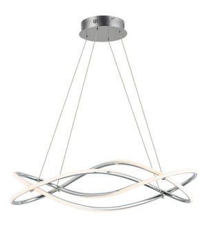 Coaster LED Pendant in Polished Chrome (86|E24136-PC)