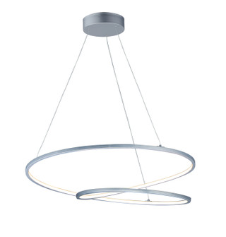 Cycle LED Pendant in Matte Silver (86|E21327-MS)