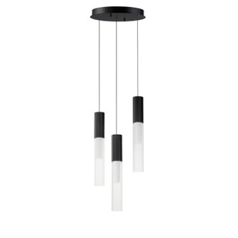 Reeds LED Pendant in Black (86|E11013-144BK)