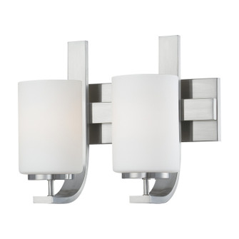 Pendenza Two Light Vanity in Brushed Nickel (45|TV0007217)