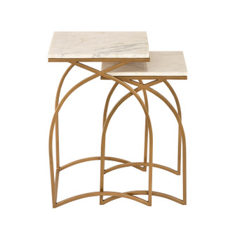 Graven Accent Table in Gold (45|S0895-9399/S2)
