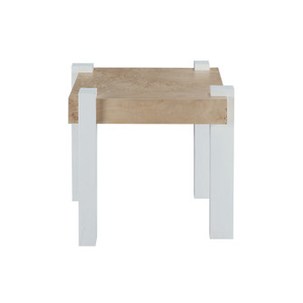 Bromo Accent Table in Bleached Burl (45|S0075-9957)