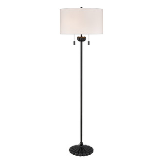 Liliaceae Two Light Floor Lamp in Matte Black (45|H0019-9609)