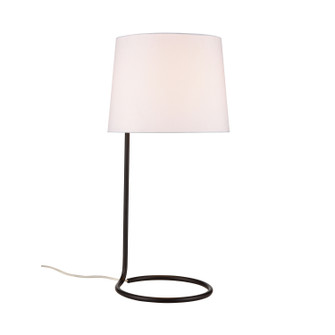 Loophole One Light Table Lamp in Oiled Bronze (45|H0019-9581)