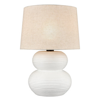 Phillipa One Light Table Lamp in Matte White (45|H0019-8561)