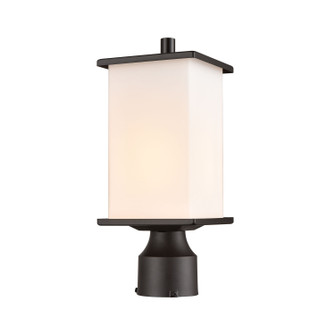 Broad Street One Light Outdoor Post Mount in Textured Matte Black (45|EN110196)