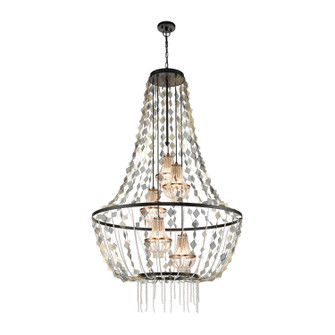 Selene Five Light Chandelier in Matte Black (45|D4717)