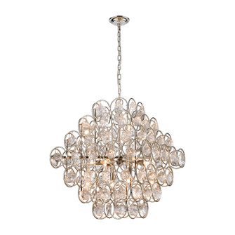 Precious 14 Light Chandelier in Polished Nickel (45|D4201)