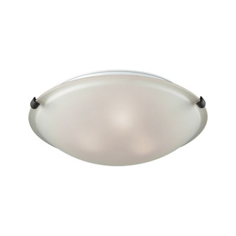 Sunglow Three Light Flush Mount in Brushed Nickel (45|CN734399)