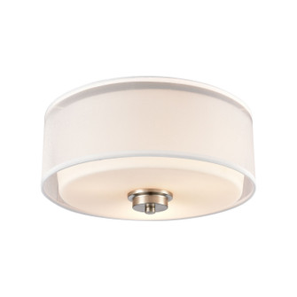 Market Square Three Light Flush Mount in Brushed Nickel (45|CN300232)