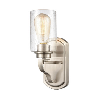 Market Square One Light Wall Sconce in Brushed Nickel (45|CN300122)