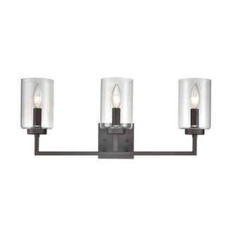 West End Three Light Vanity in Oil Rubbed Bronze (45|CN240131)