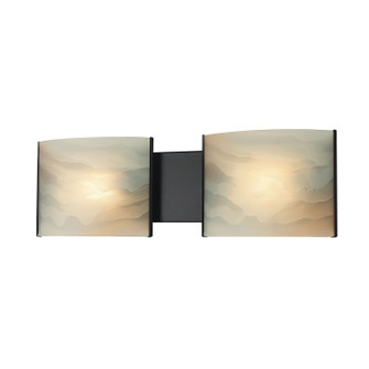 Pannelli Two Light Vanity in Oil Rubbed Bronze (45|BV712-HM-45)