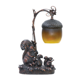 Squirrel Acorn Light LED Table Lamp in Bronze (45|91-768)