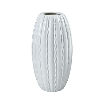 St. Croix Vase in Gloss White (45|9166-084)