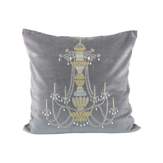 Chandelier Pillow in Gray (45|902307)