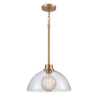 Julian One Light Pendant in Brushed Gold (45|89915/1)