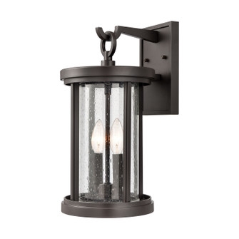 Brison Two Light Outdoor Wall Sconce in Oil Rubbed Bronze (45|89381/2)