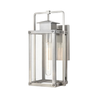 Crested Butte One Light Outdoor Wall Sconce in Antique Brushed Aluminum (45|89171/1)