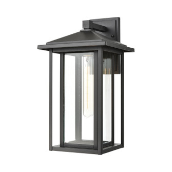 Solitude One Light Outdoor Wall Sconce in Matte Black (45|87134/1)