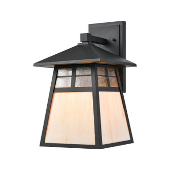 Cottage One Light Outdoor Wall Sconce in Matte Black (45|87051/1)
