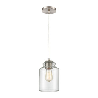 Josie One Light Mini Pendant in Satin Nickel (45|85213/1)